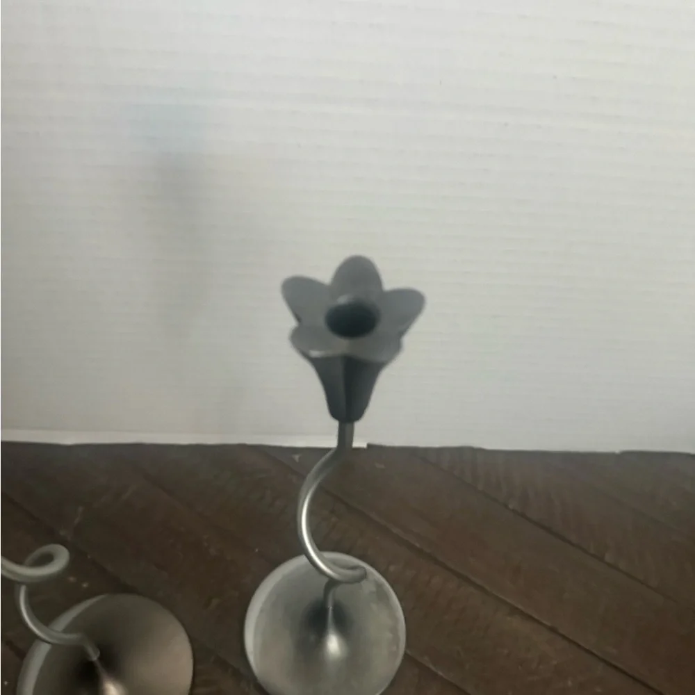 Partylite Silver Candle Holders - Picture 3 of 5